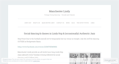 Desktop Screenshot of manchesterlindy.com